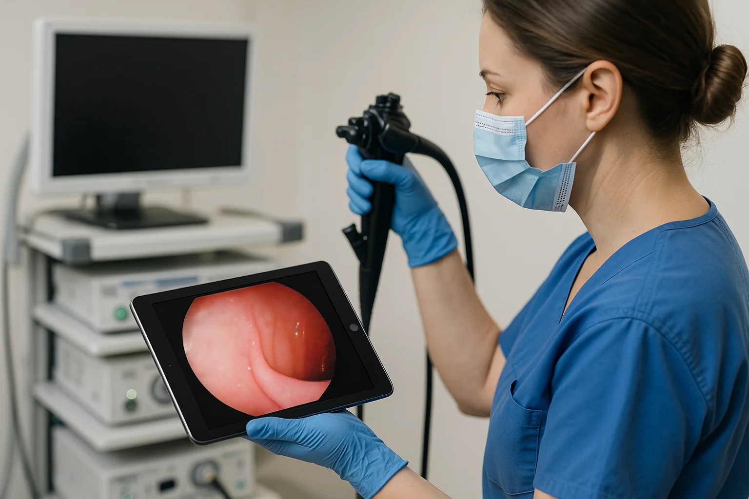 Capture live endoscopy video and stills